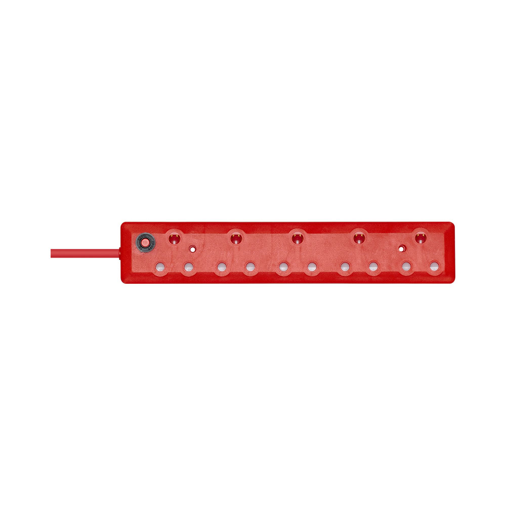 5-PORT Dedicated Red Colour Multiplug 5X16A