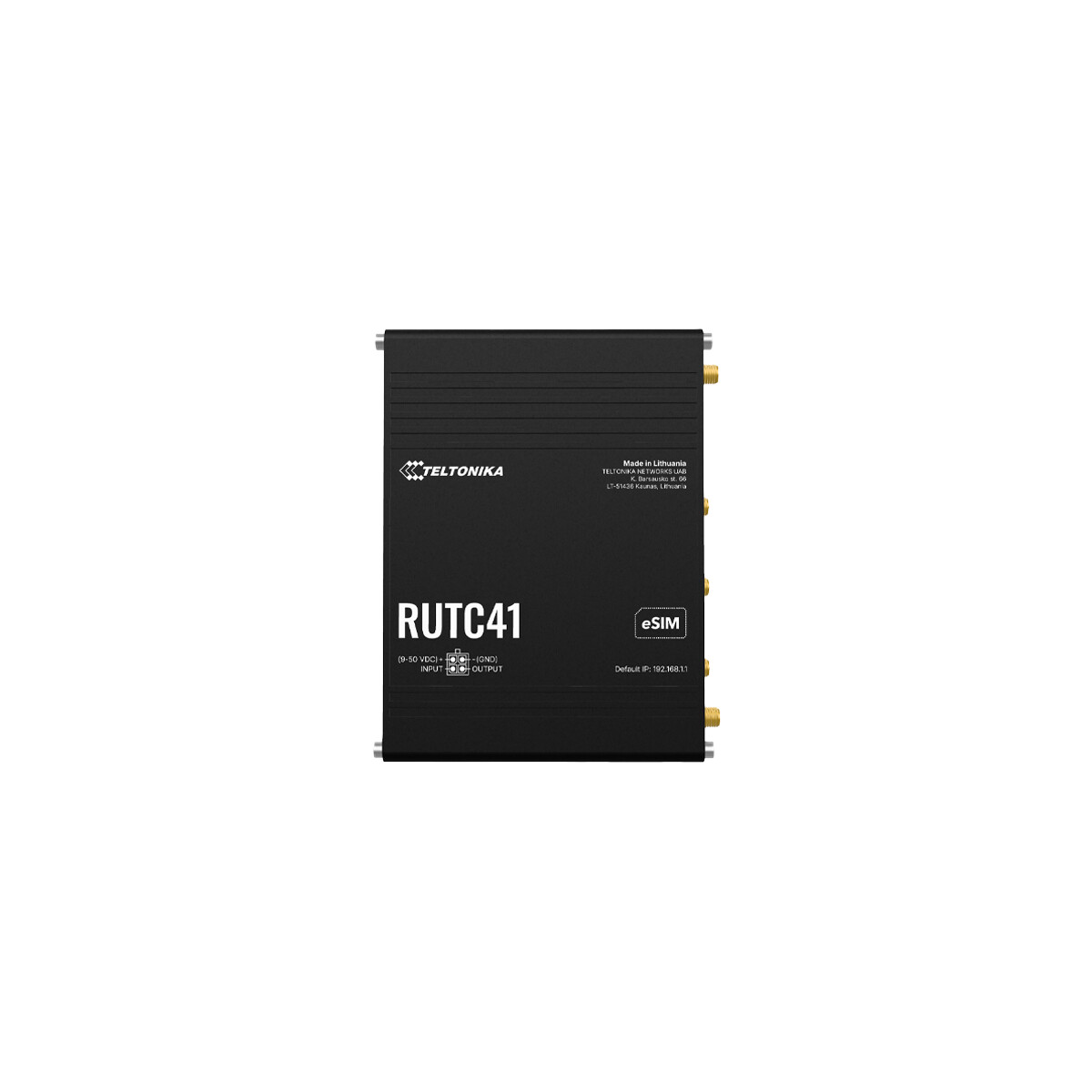 Teltonika Teltonika RUTC41 4G LTE (Cat 4) Router, WIFI 6, 1 x WAN, 4 x LAN, eSIM