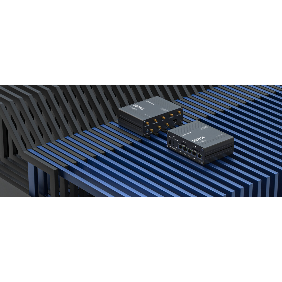 Teltonika RUTX14 Cat 12 Industrial Router,Dual-SIM, Wi-FI 5, 1 x WAN(1 Gbps), 4 x LAN(1 Gbps), MQTT, MODBUS TC