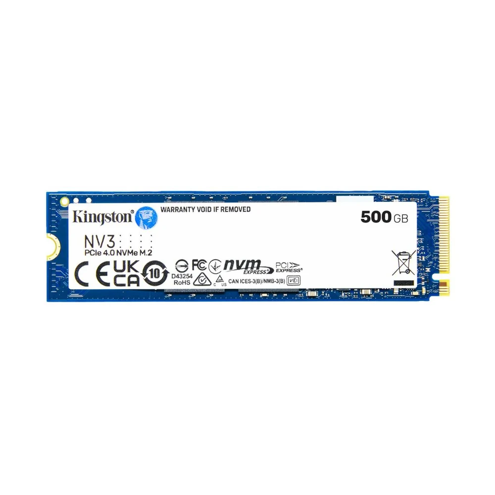 Kingston 500G NV3 M.2 2280 PCIe 4.0 NVMe SSD