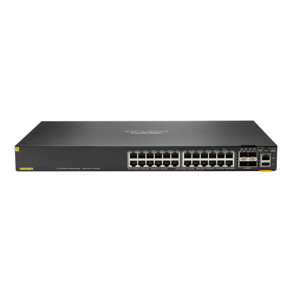 HPE ANW 6200F 24G C4 4SFP+370W Sw