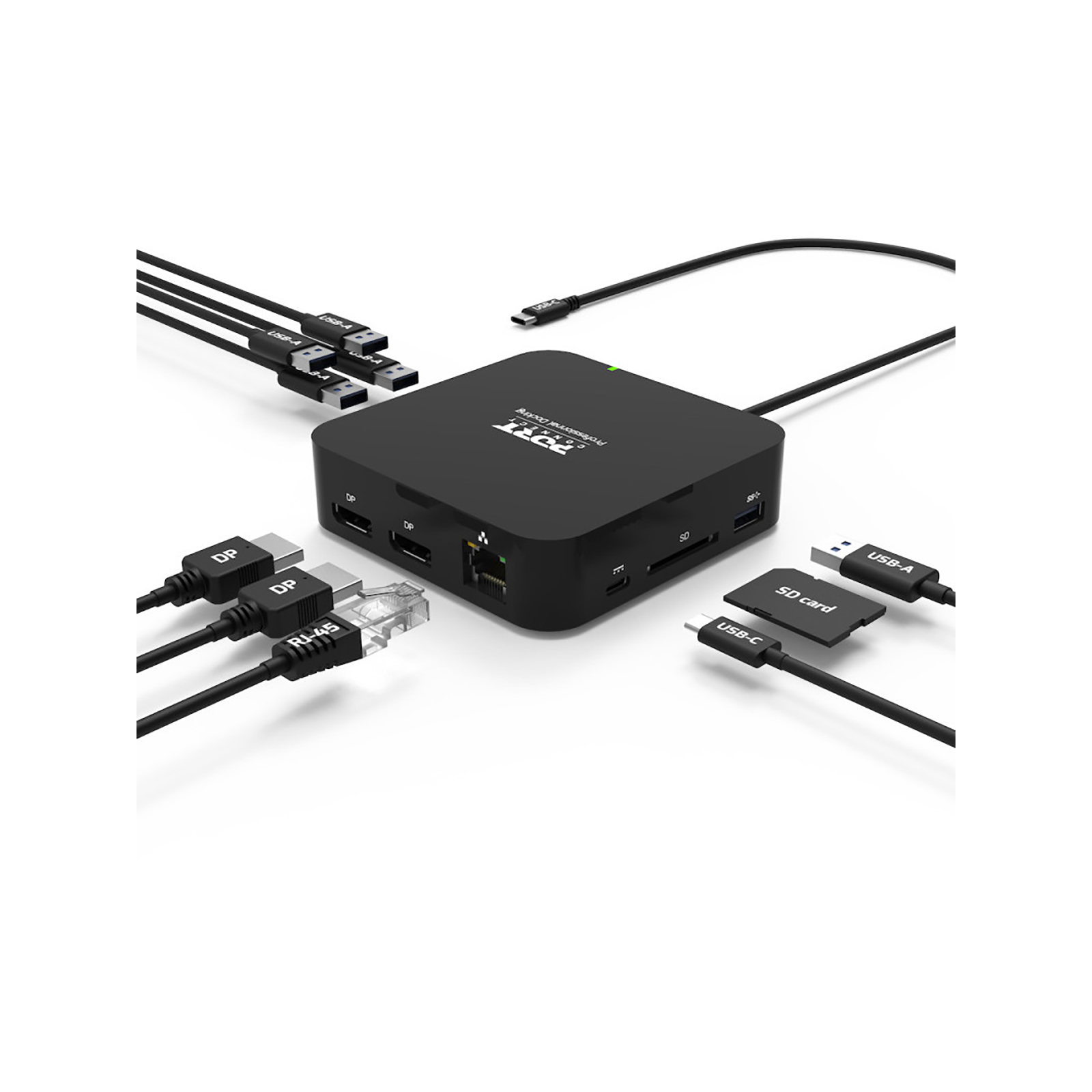 Port Docking Station Type-C Travel Cable