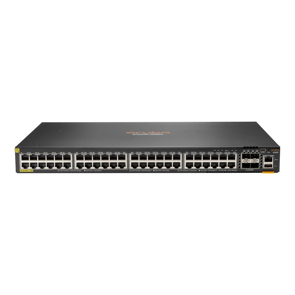 HPE NW 6200F 48G C4 4SFP+370W T Sw