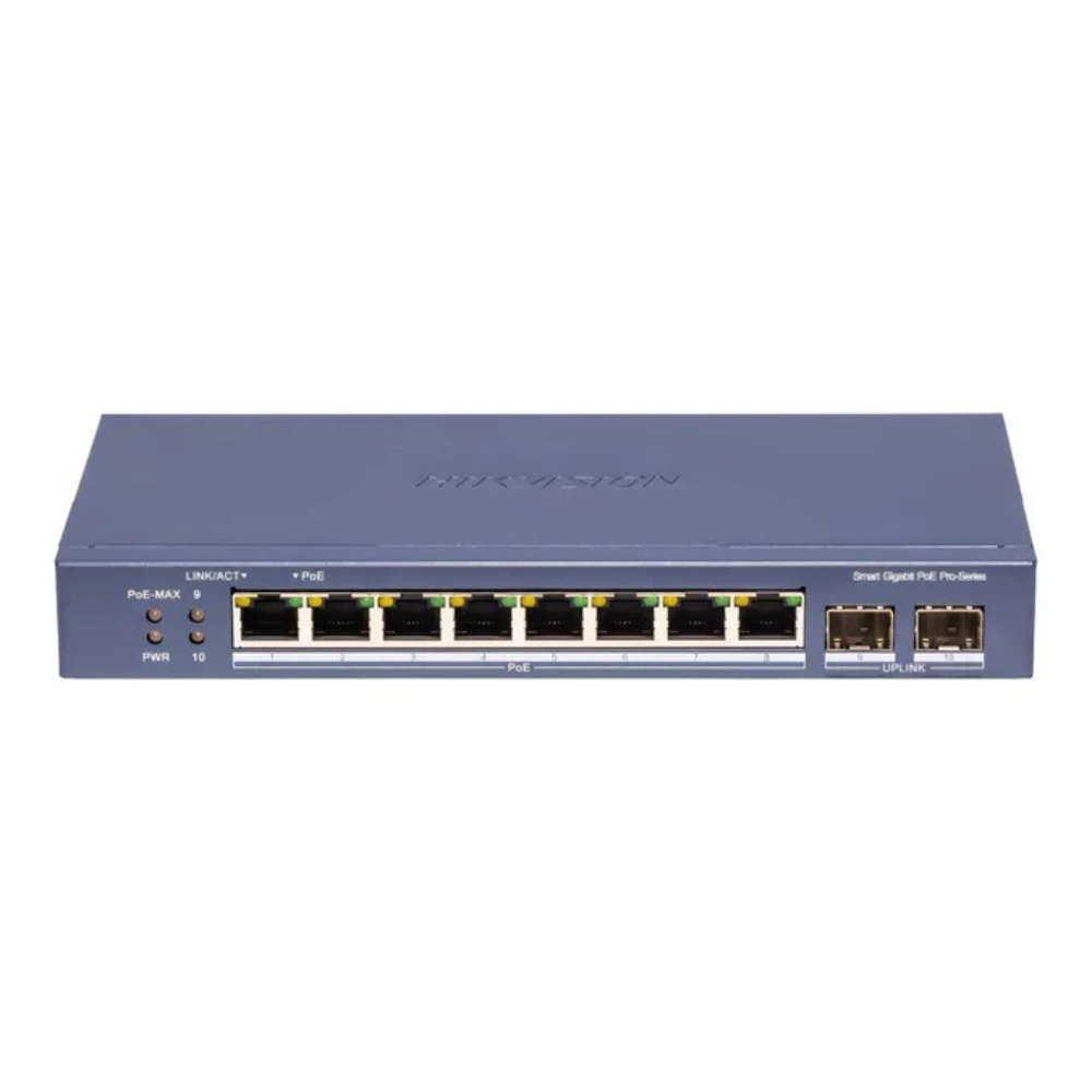 Hikvision 8 Port Gigabit Smart PoE Switch