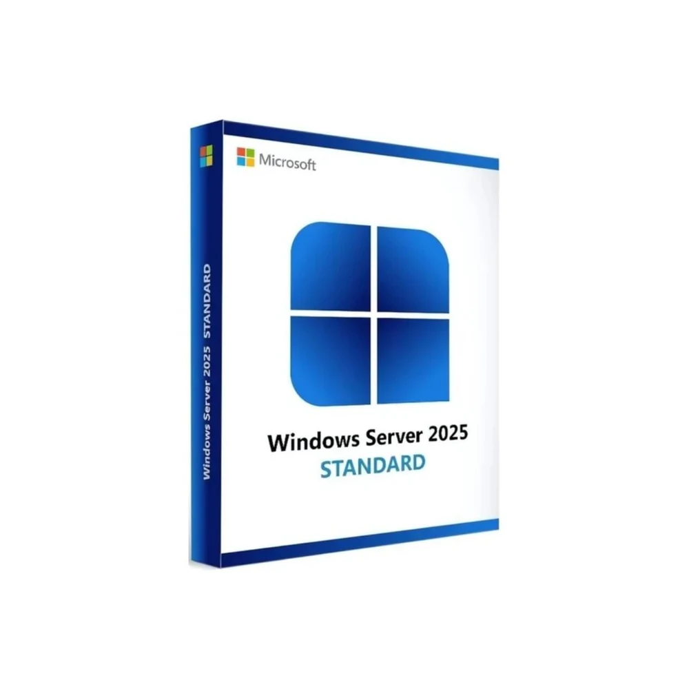 Windows Server 2025 Standard Edition, Add License,2CORE, NO MEDIA/KEY, Cus Kit