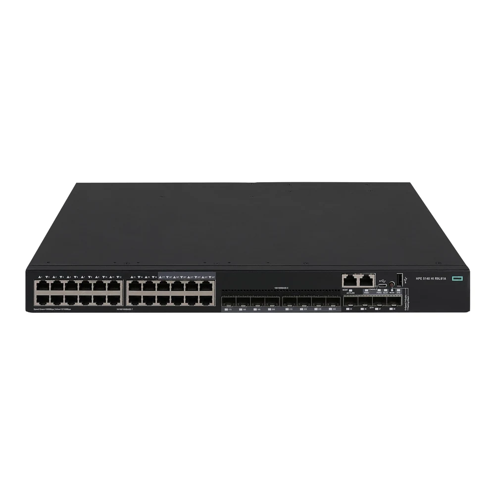 HPE 5140 24G 4SFP+ 1-slot HI Sw