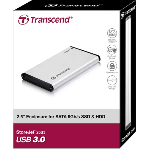 Transcend StoreJet 2.5" USB 3.0 SATA Drive Enclosure
