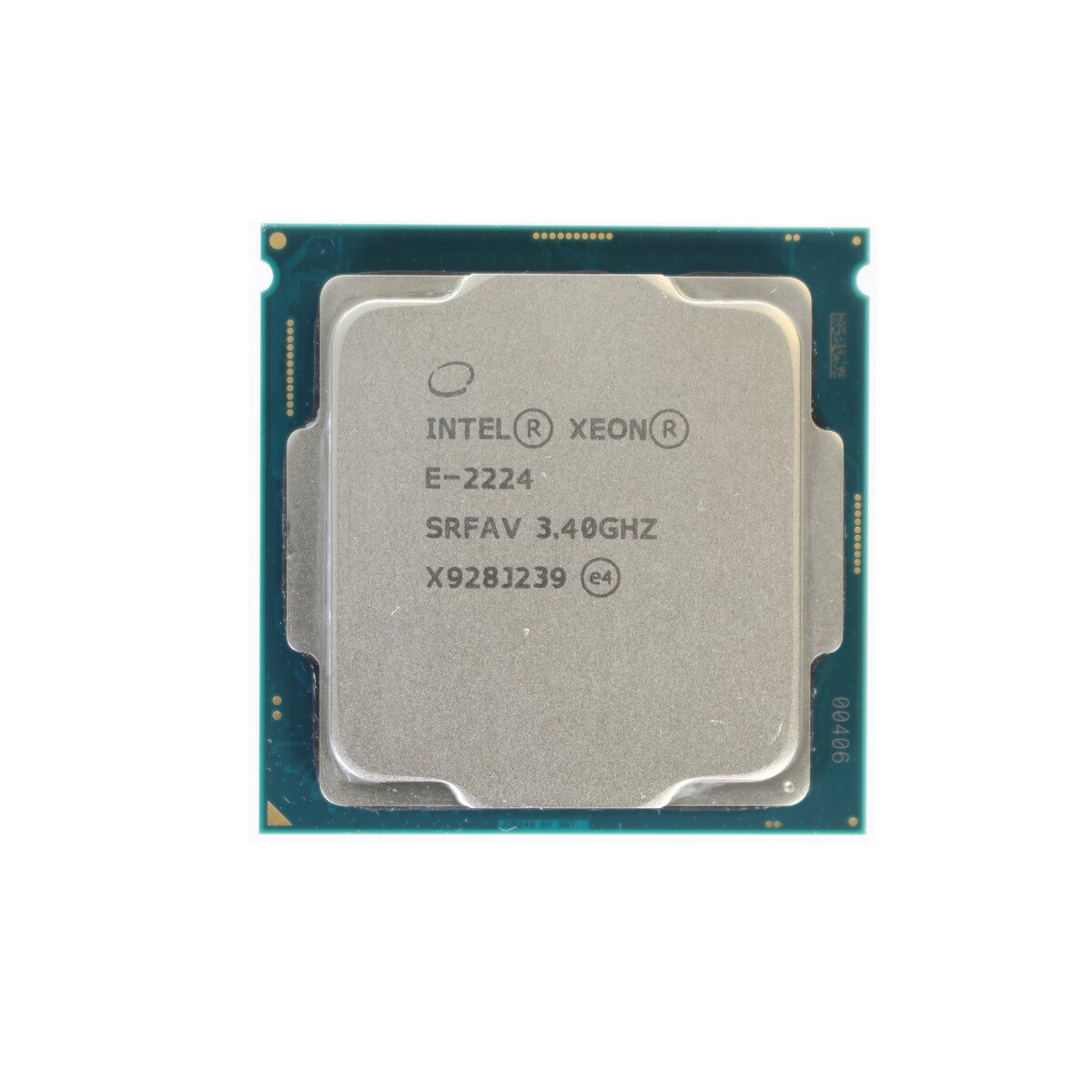 Intel Xeon E-2224 4-Core 3.40GHz Server Processor