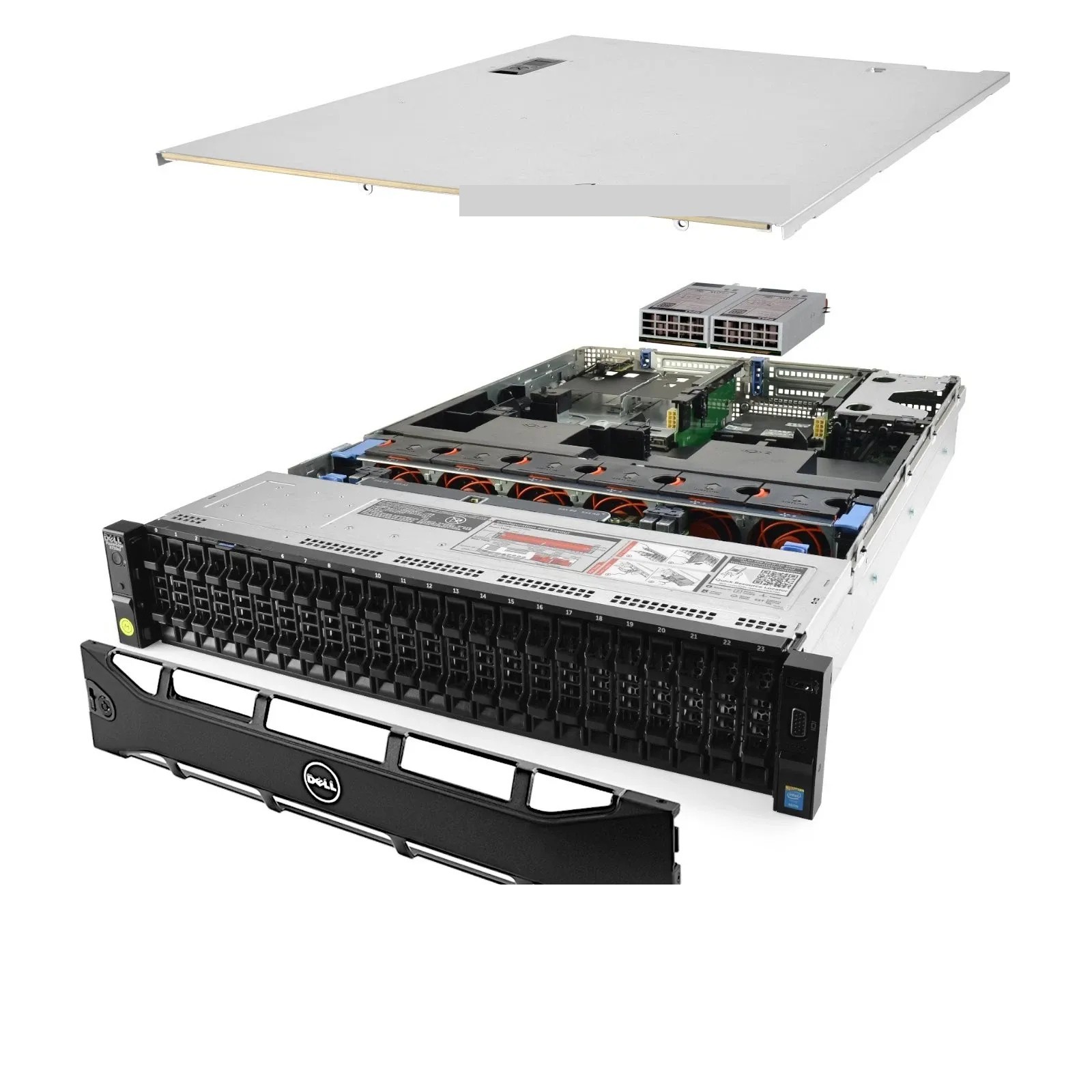 Dell PowerEdge R730xd Server 24-Bay SFF 2.60Ghz 24-Core 64GB RAM + 8x Caddies