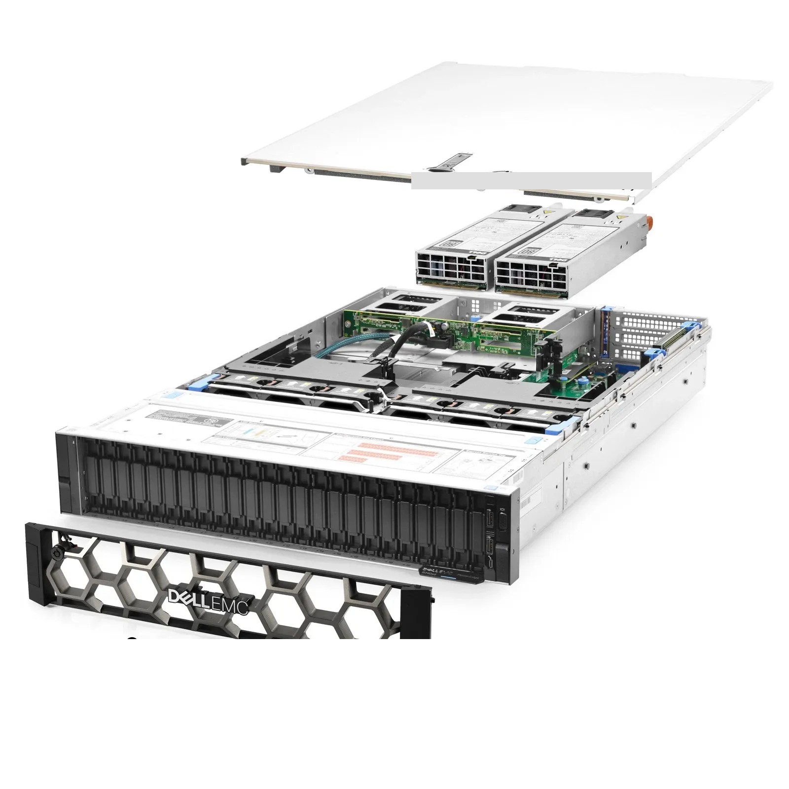 Dell PowerEdge R740xd Server 24-Bay SFF 2.10Ghz 44-Core 256GB RAM + 8x Caddies