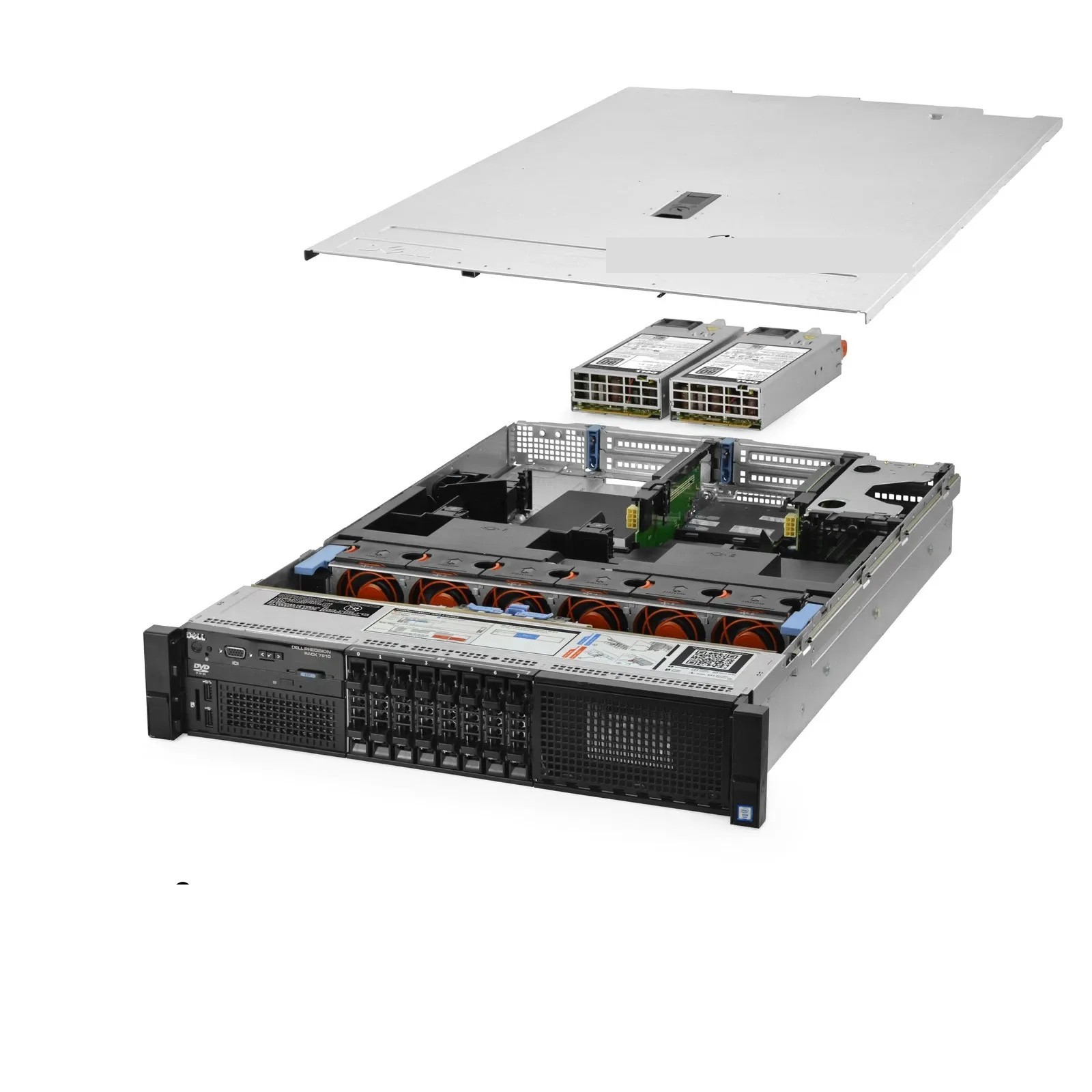 Dell Precision 7910 Rack Server 8-Bay SFF 2x 3.00Ghz E5-2623v3 8-Core 64GB RAM