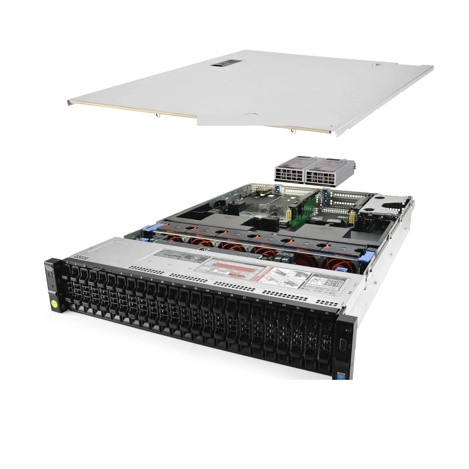Dell PowerEdge R730xd Server 24-Bay SFF 2x 2.60Ghz E5-2660v3 20-Core 128GB RAM