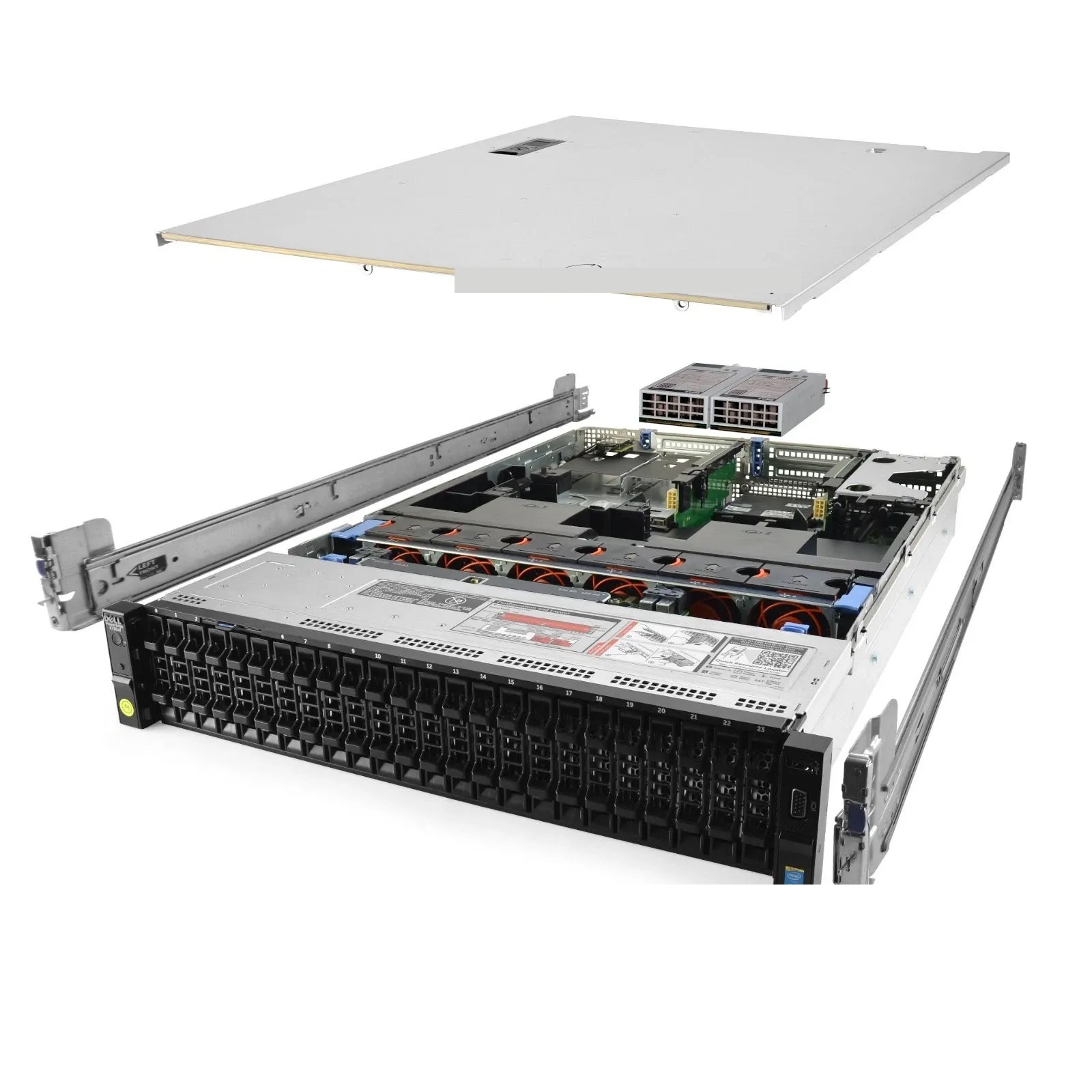 Dell PowerEdge R730xd Server 24-Bay SFF 2.40Ghz 28-Core 128GB RAM 10TB Storage