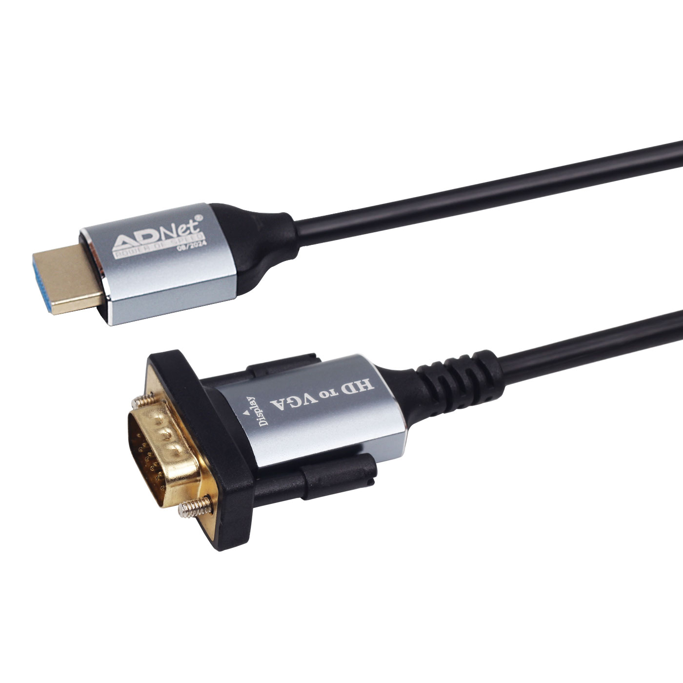 RCT HDMI to VGA Male to Female Adapter - Black