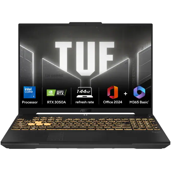 ASUS TUF Gaming F16 16-inch Full HD Intel Core i5 16GB RAM 512GB SSD RTX 3050