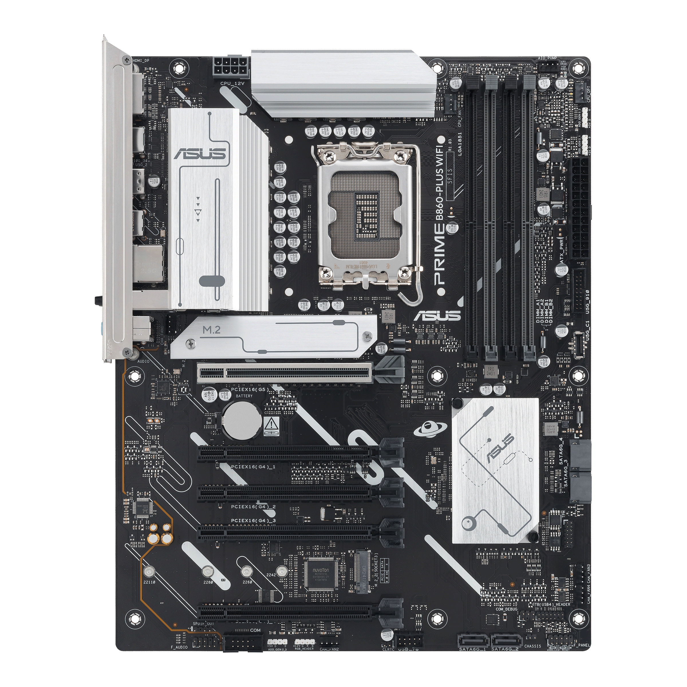 ASUS PRIME B860-PLUS WIFI ATX LGA1851 DDR5 Motherboard