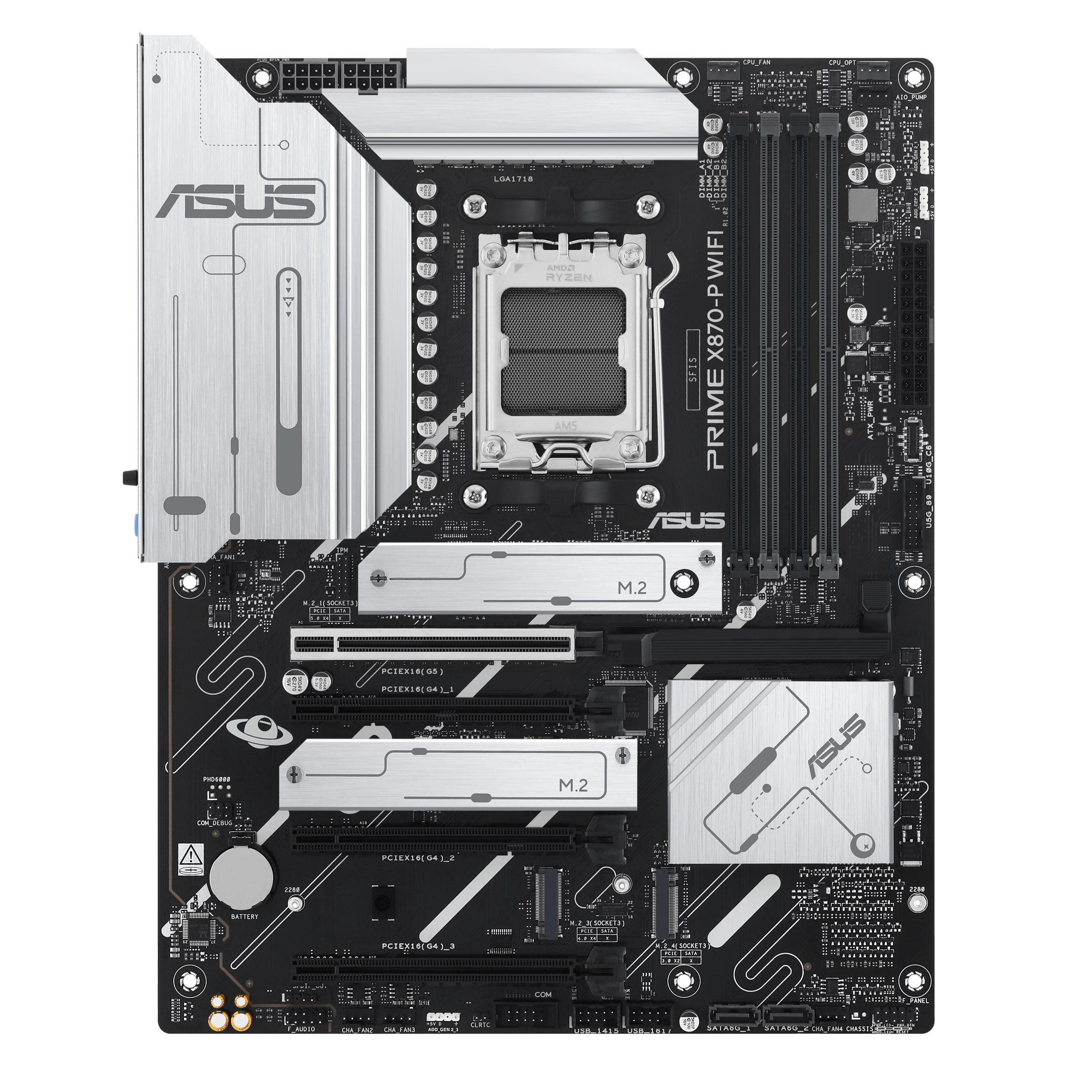 ASUS PRIME X870-P AM5 ATX Motherboard with DDR5