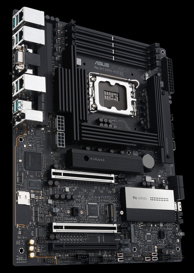 ASUS PRO WS Z890-ACE SE LGA1851 ATX Motherboard
