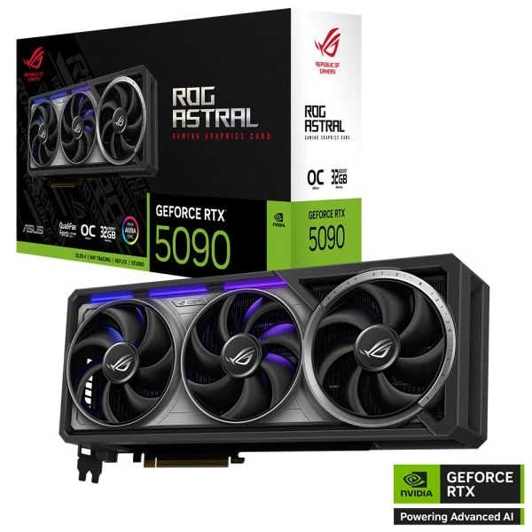 ASUS ROG ASTRAL GeForce RTX 5090 O32G Gaming Graphics Card