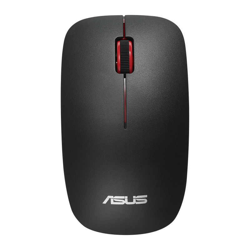 ASUS WT300 Wireless Mouse, Matt Black/Red, 1600 DPI