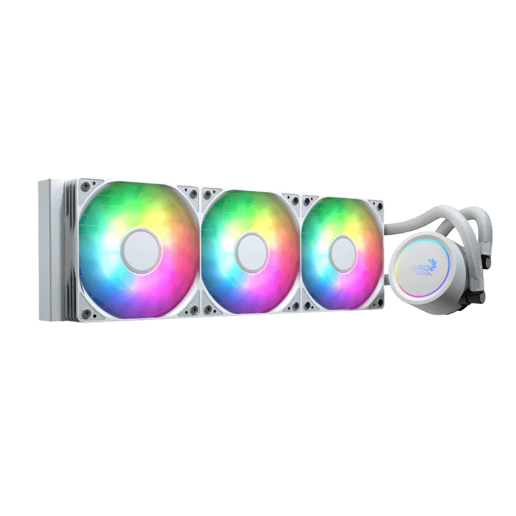 Aerocool Abyss L360 360mm ARGB White Liquid Cooler