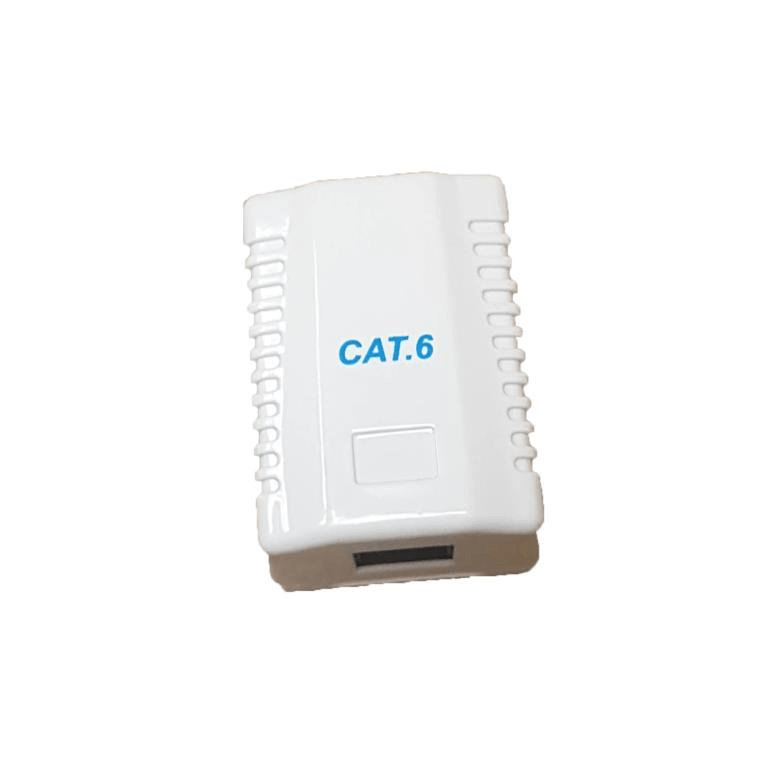 RCT CAT6 Wallbox Single Port