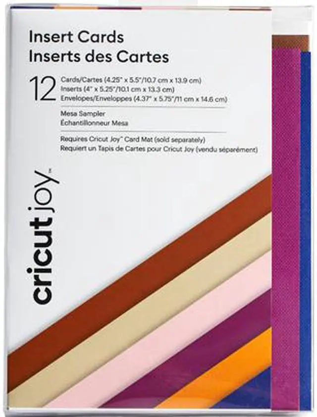 Cricut Joy Insert Cards 12-Pack (Mesa) 10.8 x 14 cm