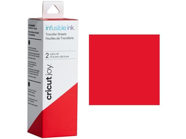 Cricut Infusible Ink Transfer Pattern Sheet 2-Pack (Cherry Red)