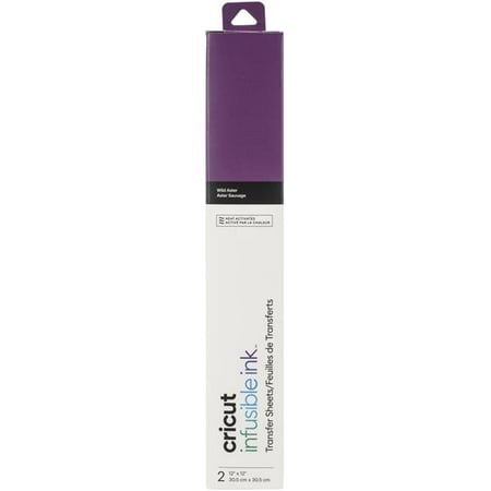 Cricut Infusible Ink Transfer Sheets 2-Pack (Wild Aster) 30.5cm x 30.5cm