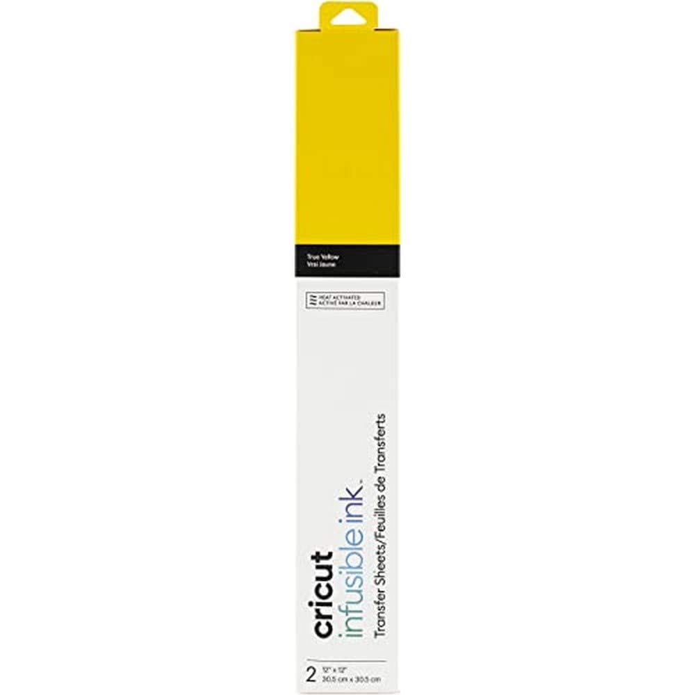 Cricut Infusible Ink Transfer Sheets 2-Pack (True Yellow) 30.5cm x 30.5cm