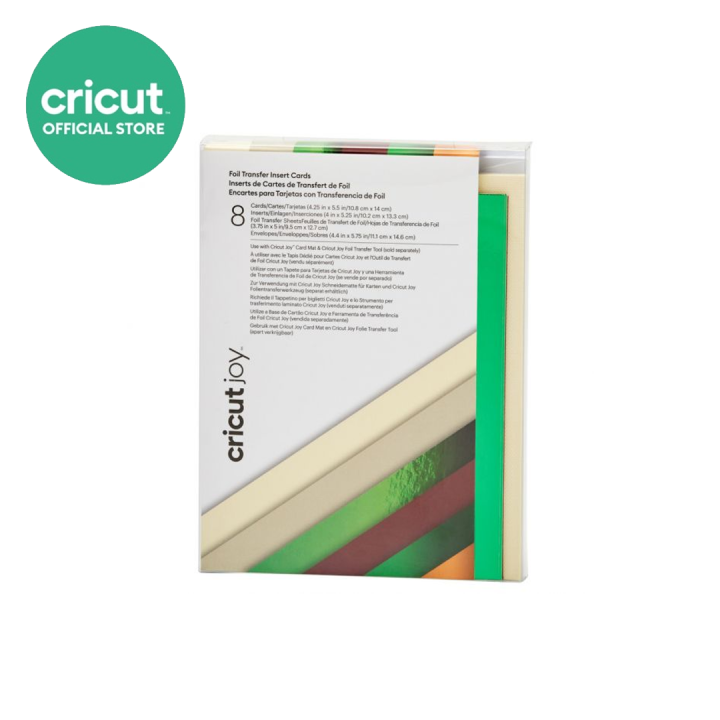 Cricut Insert Cards Foil Cameron R20 10.8x14cm 8-Pack