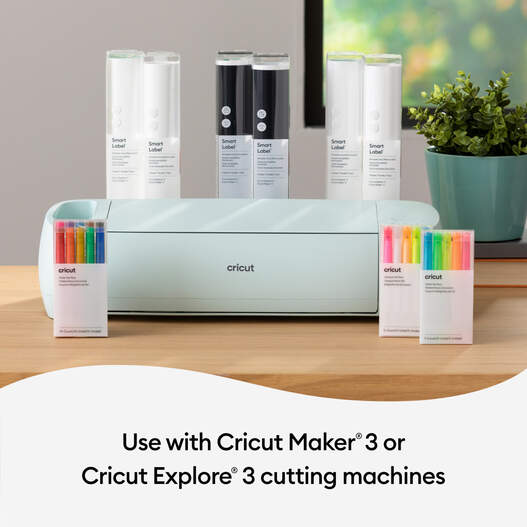 Cricut Permanent Smart Vinyl Write Black 1 Roll 33x90cm