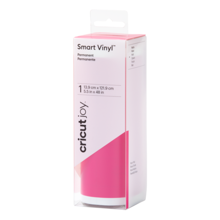 Cricut Joy Permanent Smart Vinyl Party Pink 13.9cm x 121.9cm