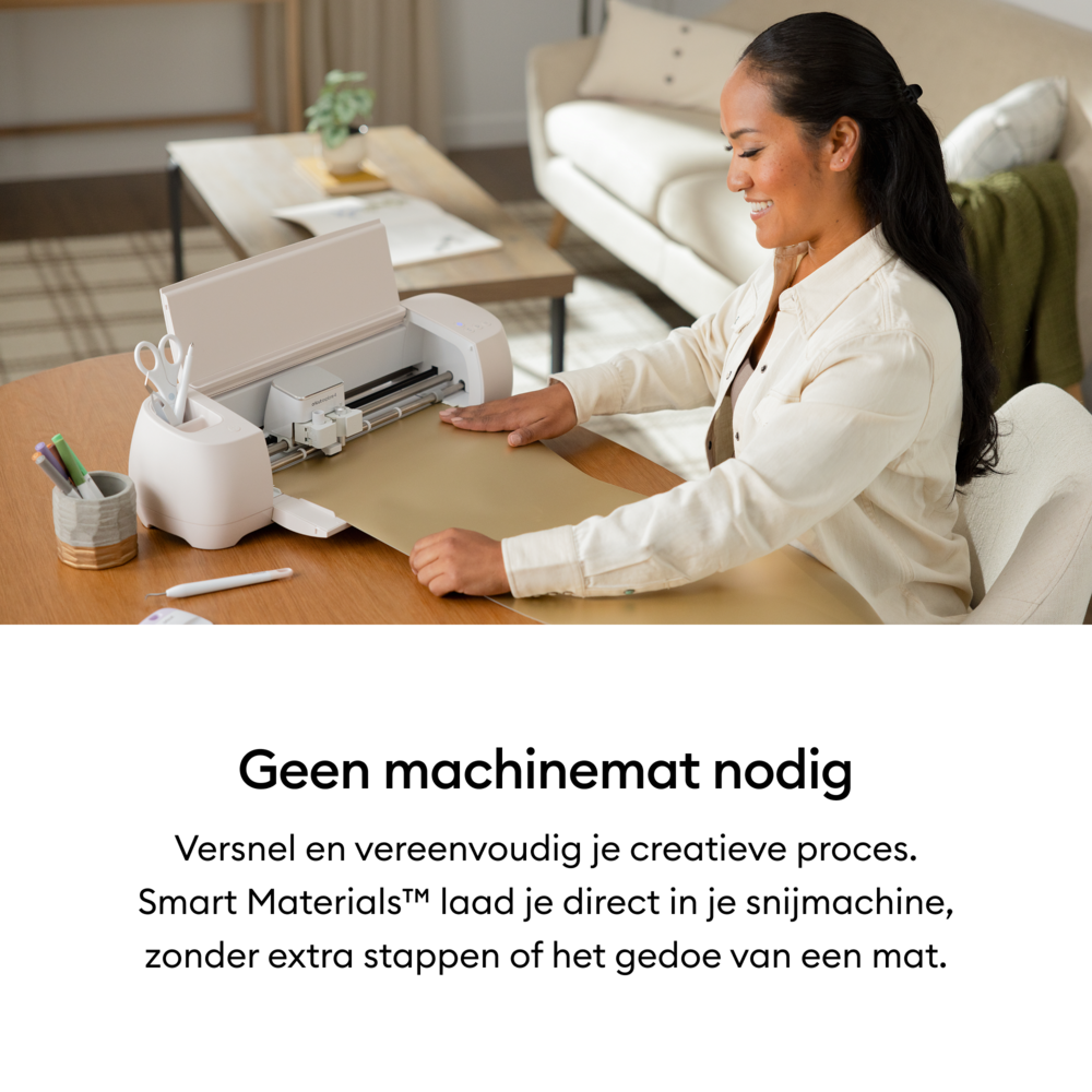 Cricut Joy Smart Vinyl Permanent 14cm x 122cm (White)