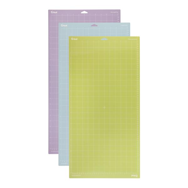 Cricut Explore/Maker LightGrip-StandardGrip-StrongGrip Machine Mat (30x60cm) 3-Pack