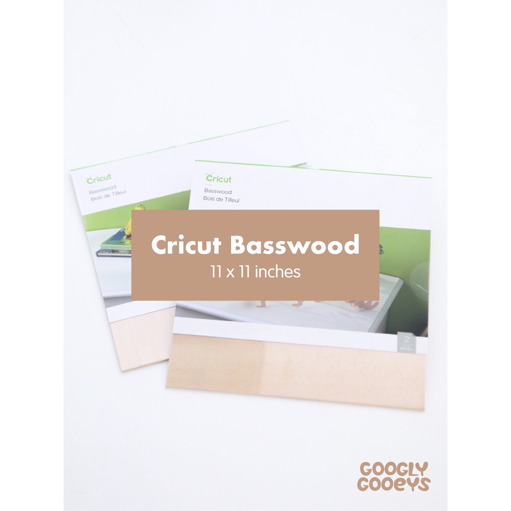 Cricut Basswood Sheets 30.5x15cm (4 Pack)