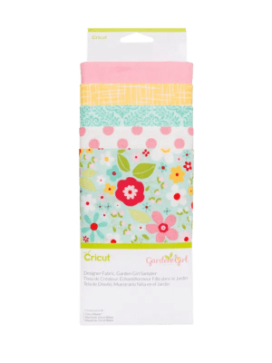 Cricut Designer Fabric Sampler Garden Girl 30cm x 66cm (5 Pieces)