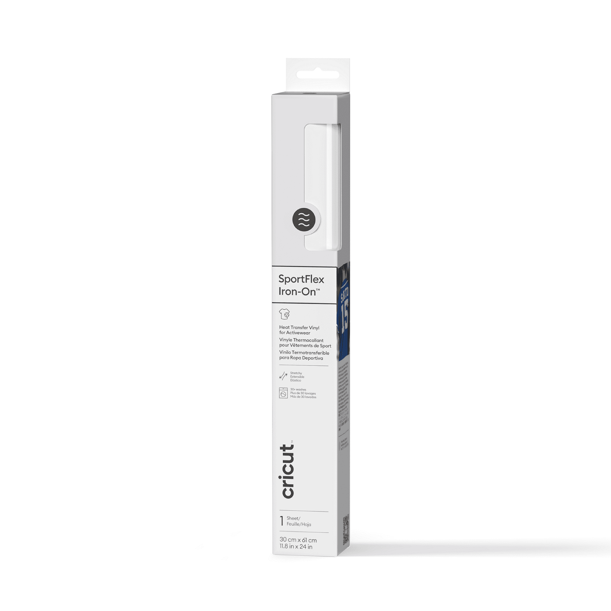 Cricut SportFlex Iron-On 30x60cm (White)