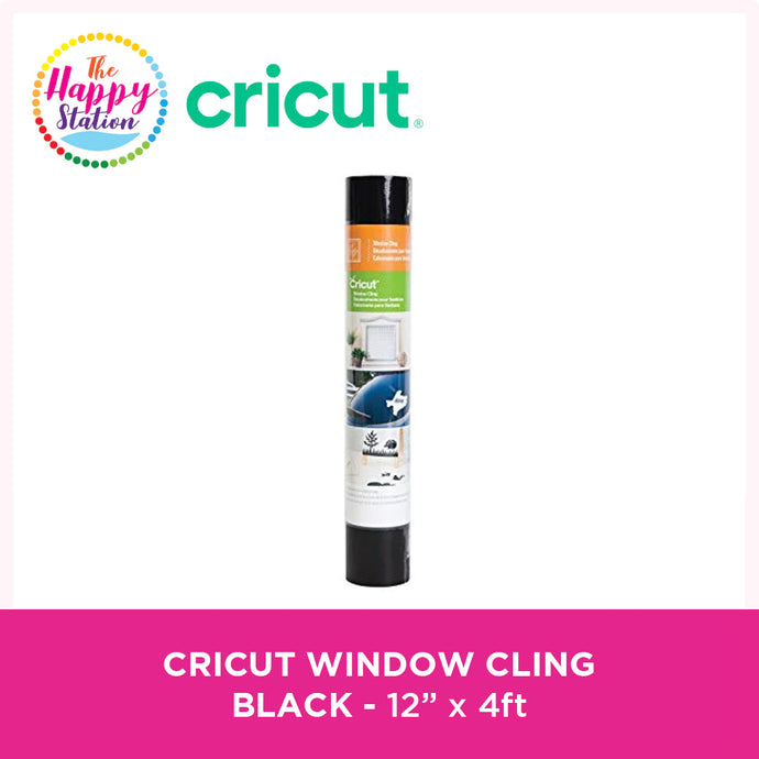 Cricut Window Cling 30.5x122cm (Black)