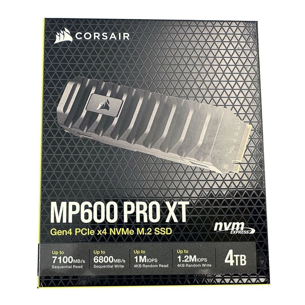 Corsair MP600 PRO XT 4TB M.2 NVMe PCIe Gen. 4 x4 SSD