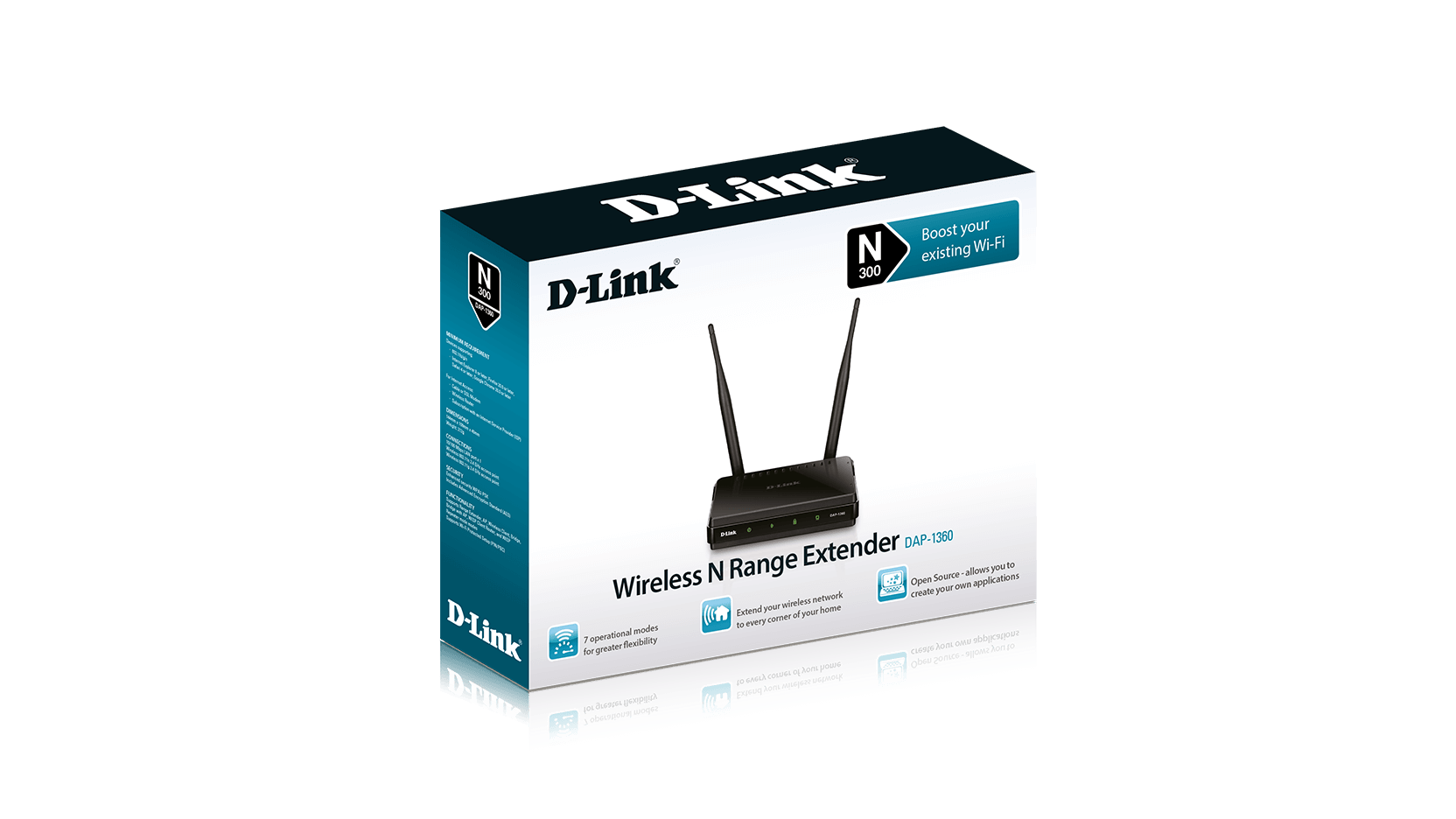 D-Link Wireless N Access Point Range Extender 300Mbps