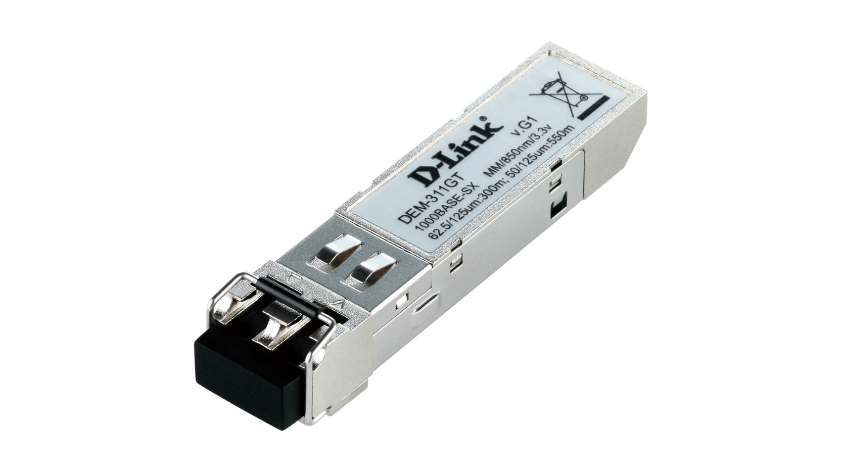 D-Link 1 Port GBIC SX Multi-Mode Fibre Module 550m