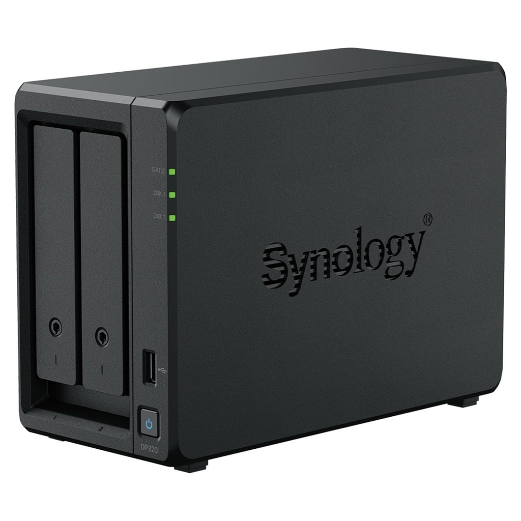 Synology DP320 ActiveProtect Appliance - Desktop AMD R1600 CPU 2 x 8TB HDD