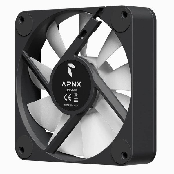 Aerocool APNX FP1-R 120mm PWM ARGB Fan - White.