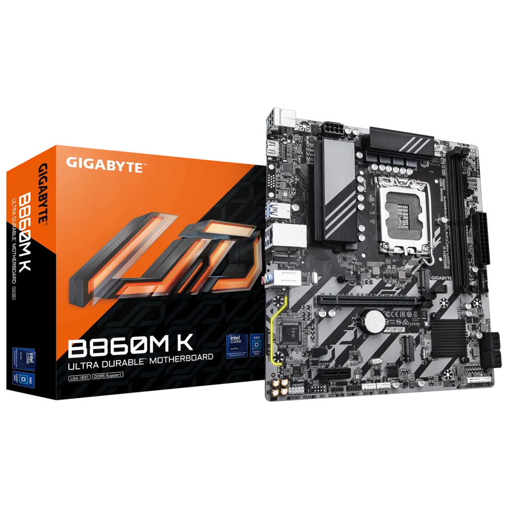 Gigabyte GA-B860M-K LGA 1851 Micro ATX Motherboard