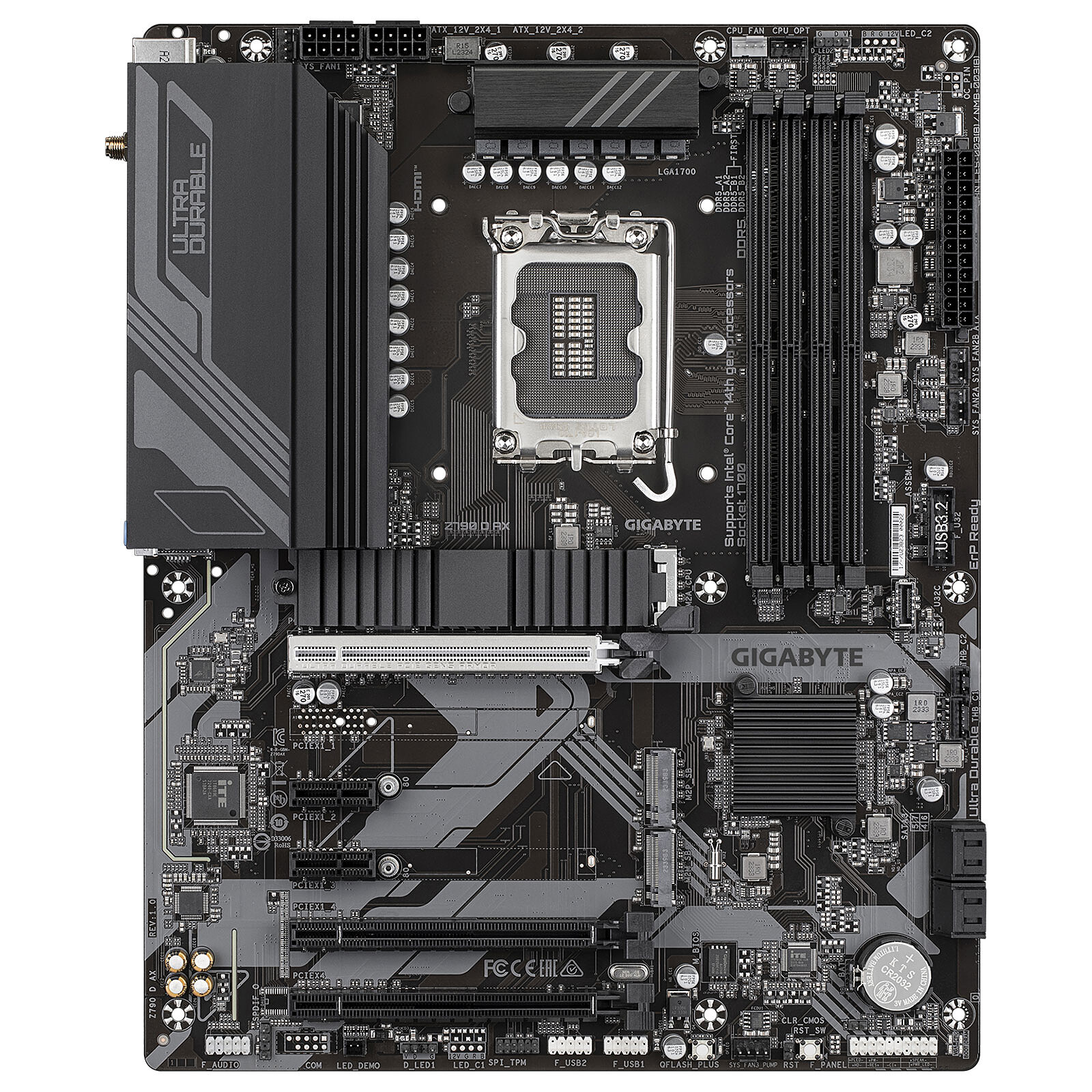 GIGABYTE Z790 D AX - Z790 Express Chipset: Socket LGA1700, Supports Current G…