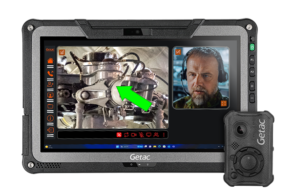 Getac B360 120W AC Adapter and Power Cord (UK)