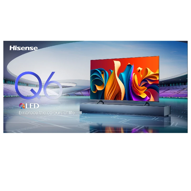 Hisense LEDN50Q6Q QLED 4K Smart TV 50-inch