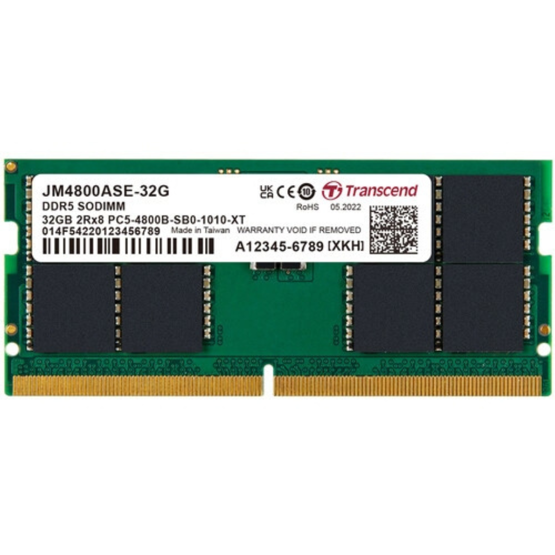 Transcend Jet Memory 32GB DDR5-4800 SO-DIMM RAM