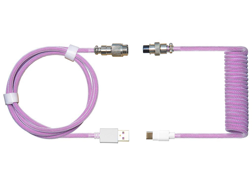 Cooler Master Keyboard Coiled Cable Purple Type C